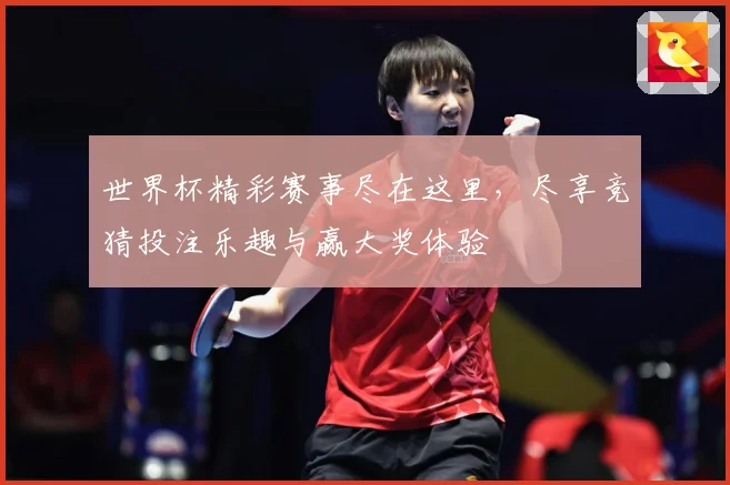 世界杯精彩赛事尽在这里，尽享竞猜投注乐趣与赢大奖体验